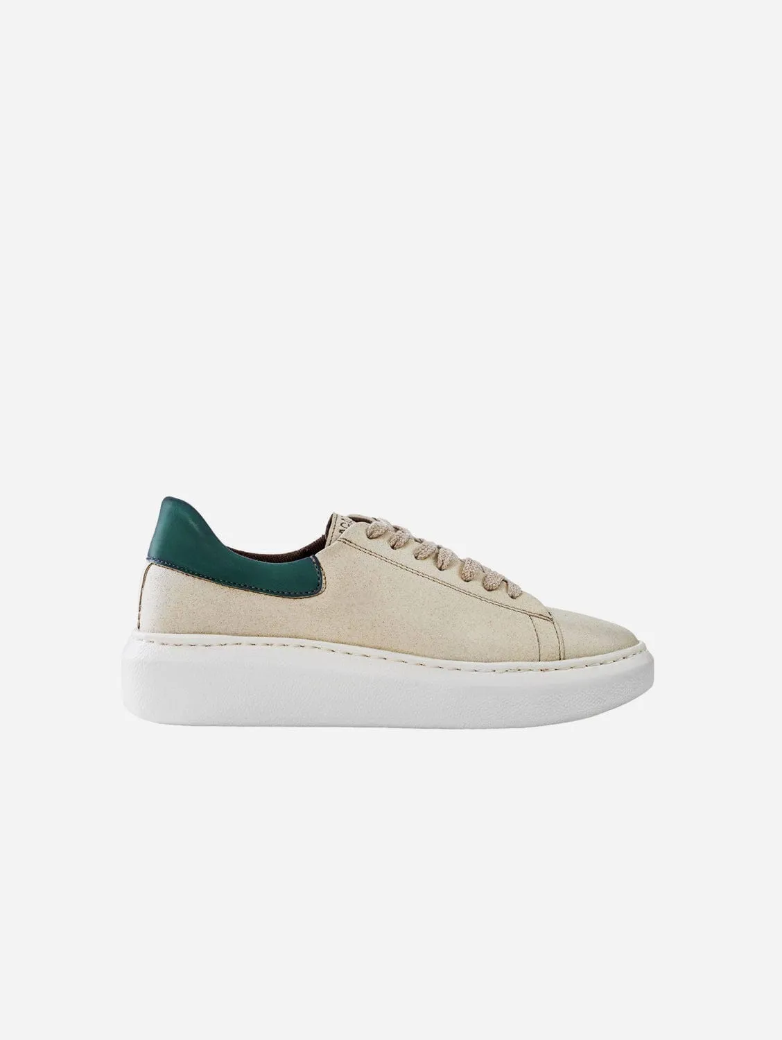 Emma Women's Apple Leather Vegan Sneakers | Green