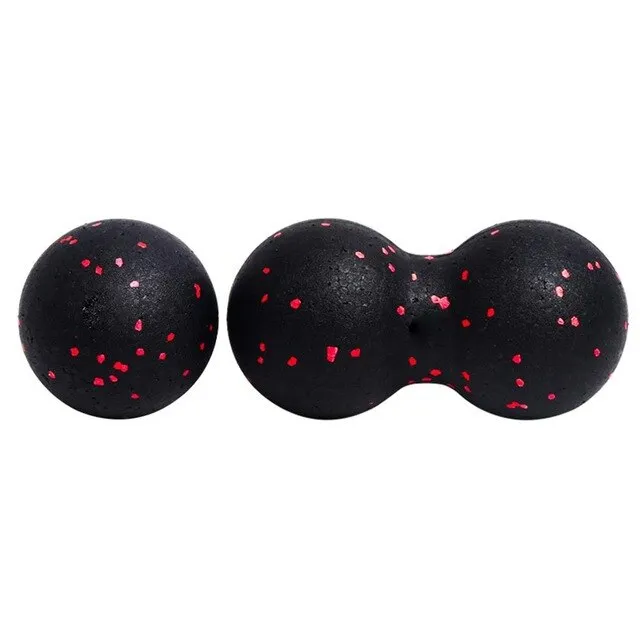 EPP Lacrosse Myofascia Ball Peanut Massage Ball High Density Lightweight Fitness Body Fascia Exercise Relieve Pain Yoga Ball