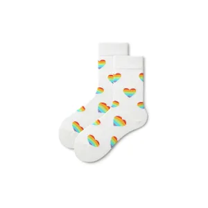 Equal Love All-season Unisex Crew Socks