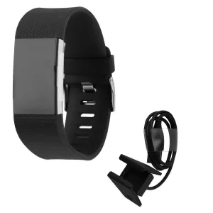 Fitbit Charge 2 Heart Rate   Fitness Wristband Watch, Black, Small (US Version)