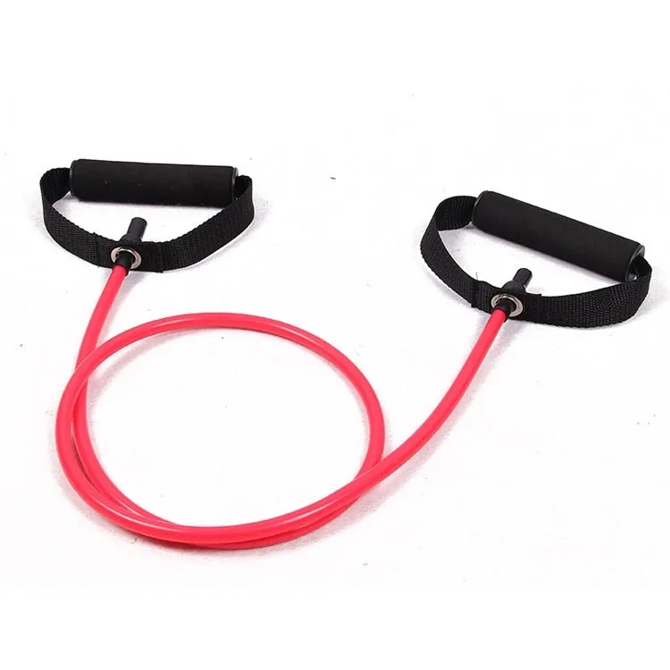 Fitness Exercise Resistance Bands Stretch Elastic Rope Workout Yoga Rally Muscle Training Exercise Rope, Size:5*8*1200mm, Random Color Delivery