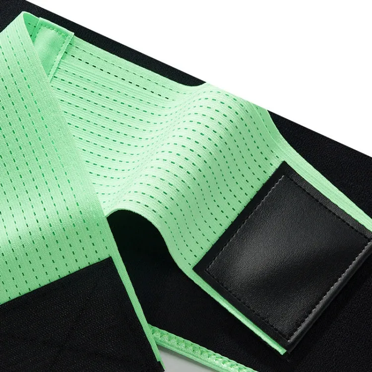 Fitness Protective Gear Sports Training Abdominal Belt Compression Sweat Protective Belt, Specification: L (117 x 23cm)(Green)