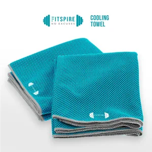 FITSPIRE Microfiber Cooling Towel [Set of 2] PVA