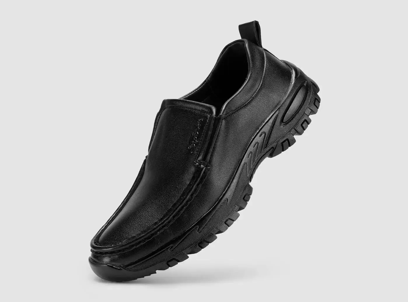 FitVille Men's Comfy Casual Slip-On Dress Shoes