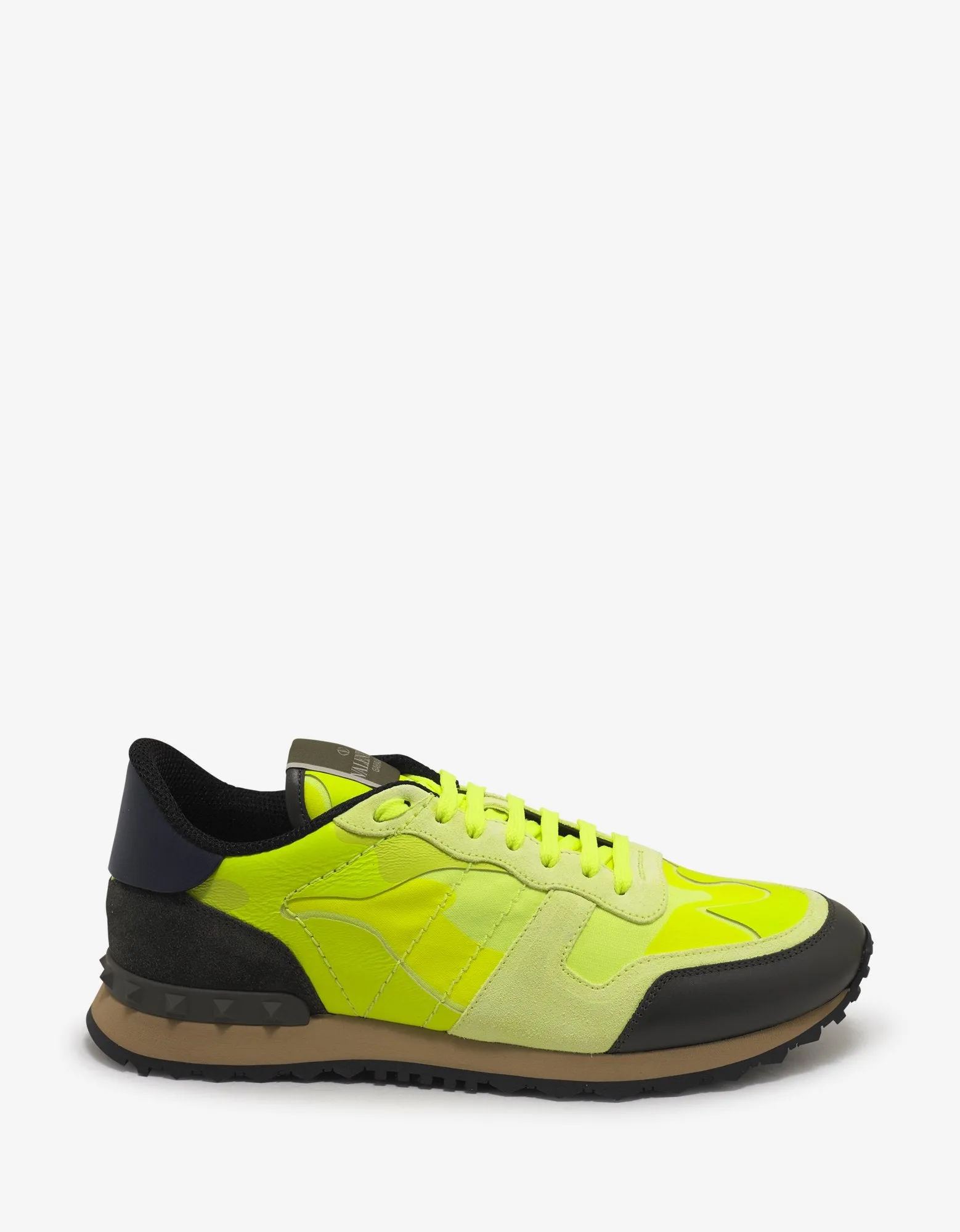 Florescent Yellow Camouflage Rockrunner Trainers