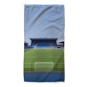 Fratton Park Illustrated Golf Towel