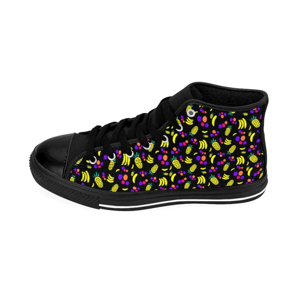 Fruit Cocktail Women's High-top Sneakers