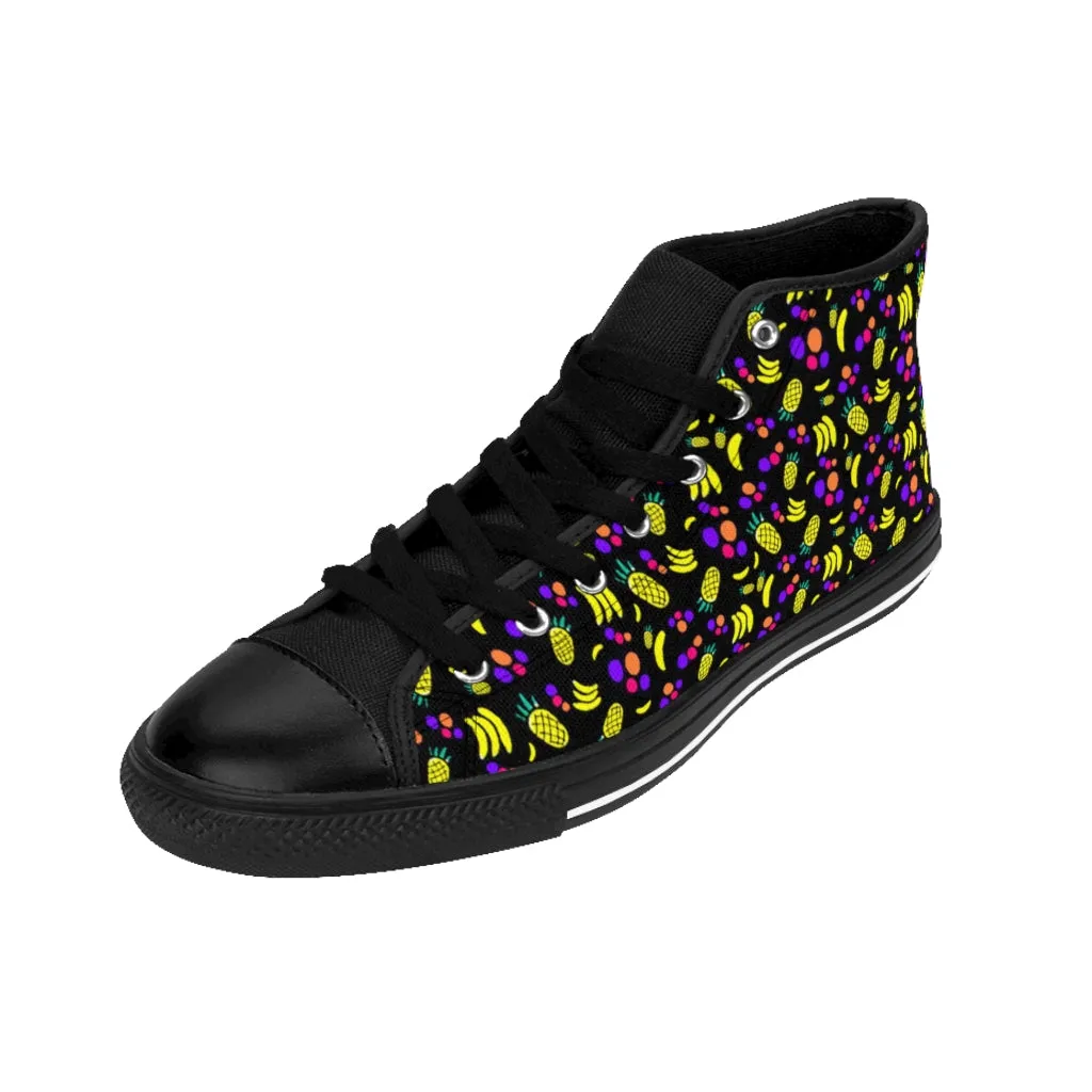 Fruit Cocktail Women's High-top Sneakers