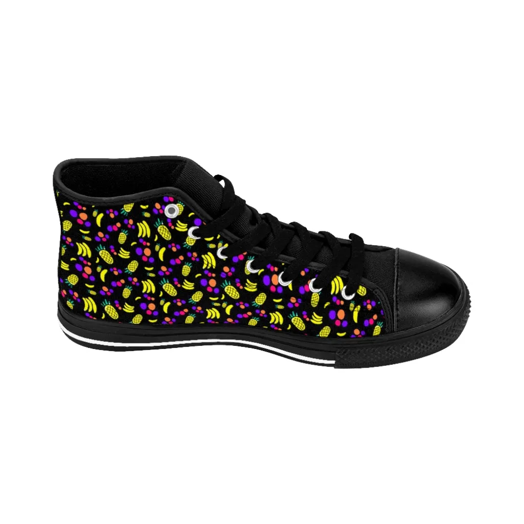 Fruit Cocktail Women's High-top Sneakers