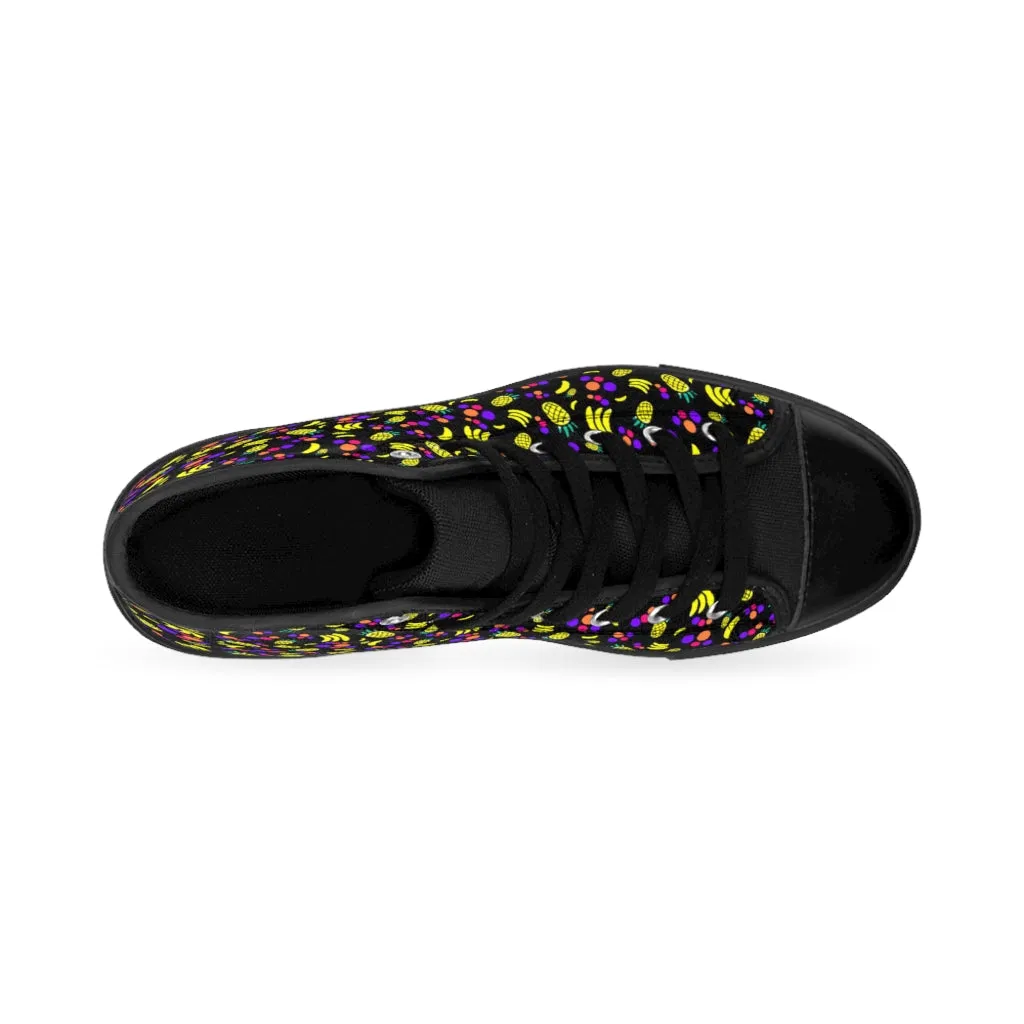 Fruit Cocktail Women's High-top Sneakers