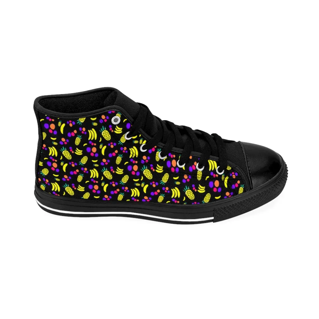 Fruit Cocktail Women's High-top Sneakers