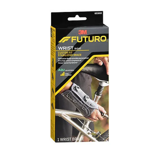 Futuro Custom Fit Stabilizing Wrist Support Adjustable Firm Support Right Hand 1 Each By 3M