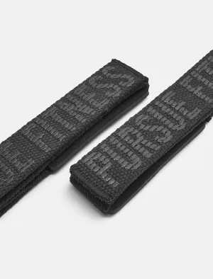 Gel Padded Lifting Straps - Blackout