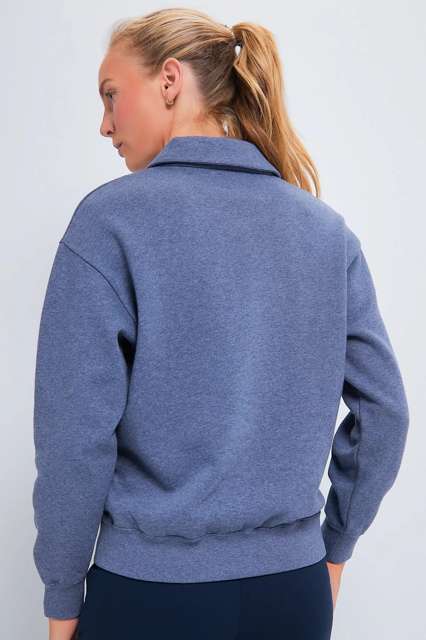 Heathered Indigo Perry Pullover