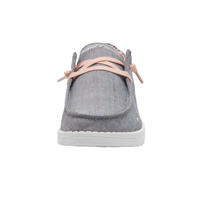 Hey Dude® Ladies Wendy Boho Grey Shoes 121413238