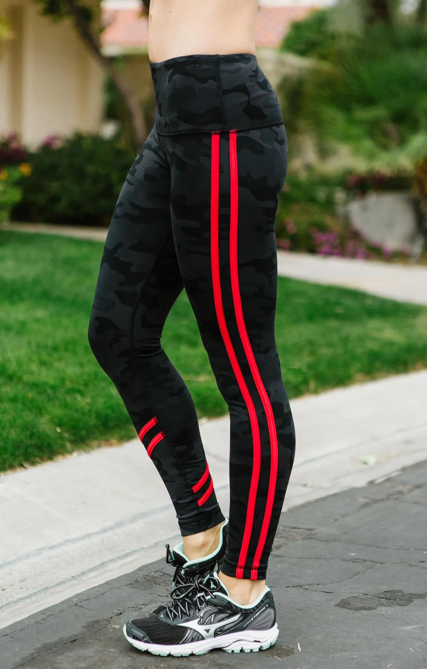 High Waisted Fire Legging