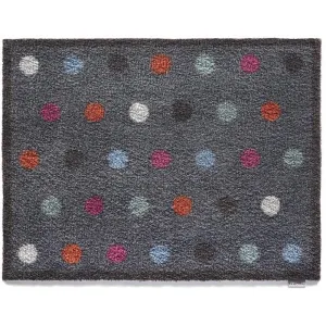 Hug Rug Spot 12 Charcoal