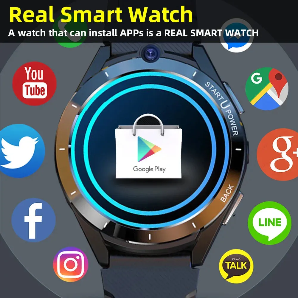 Intelligent Track Sim Link Wifi Smartwatch