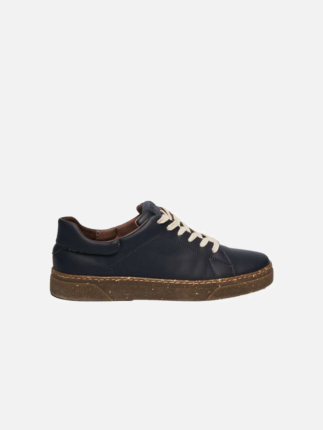 Jacob Men's Corn Leather Vegan Sneakers | Navy Blue