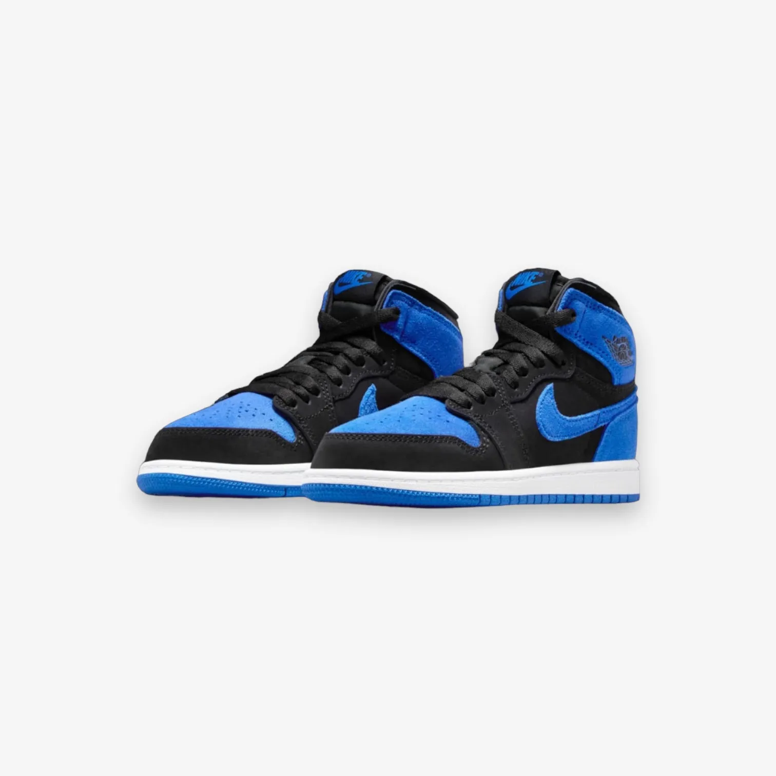 Jordan 1 Retro High OG PS Black Royal Blue White Pre School Sizes FD1412-042