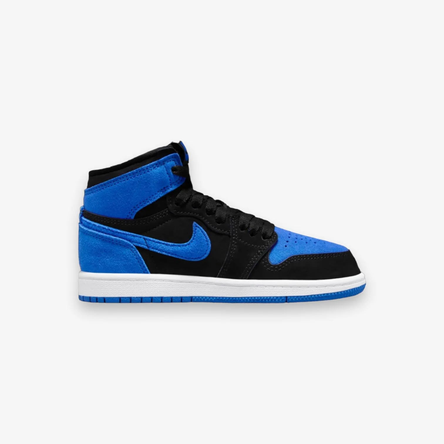 Jordan 1 Retro High OG PS Black Royal Blue White Pre School Sizes FD1412-042