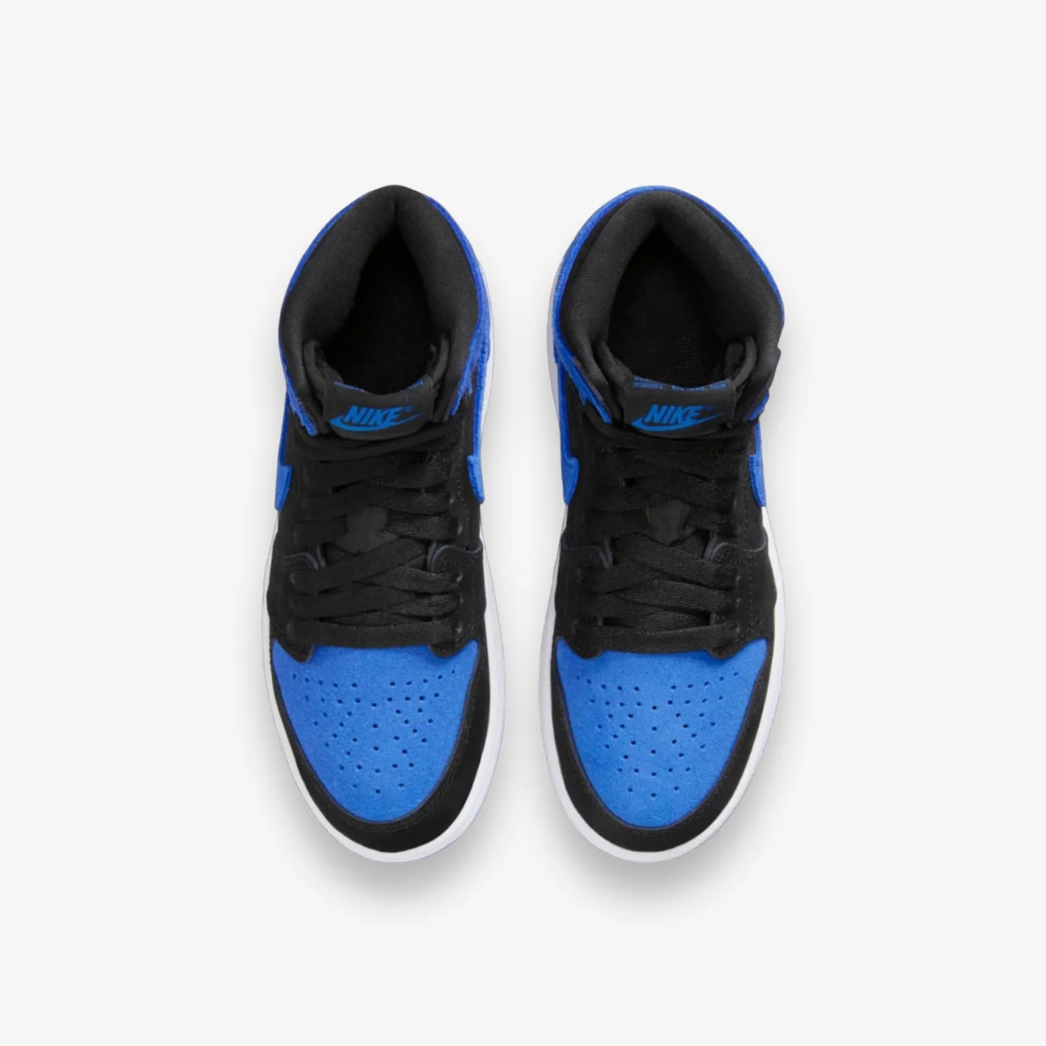 Jordan 1 Retro High OG PS Black Royal Blue White Pre School Sizes FD1412-042