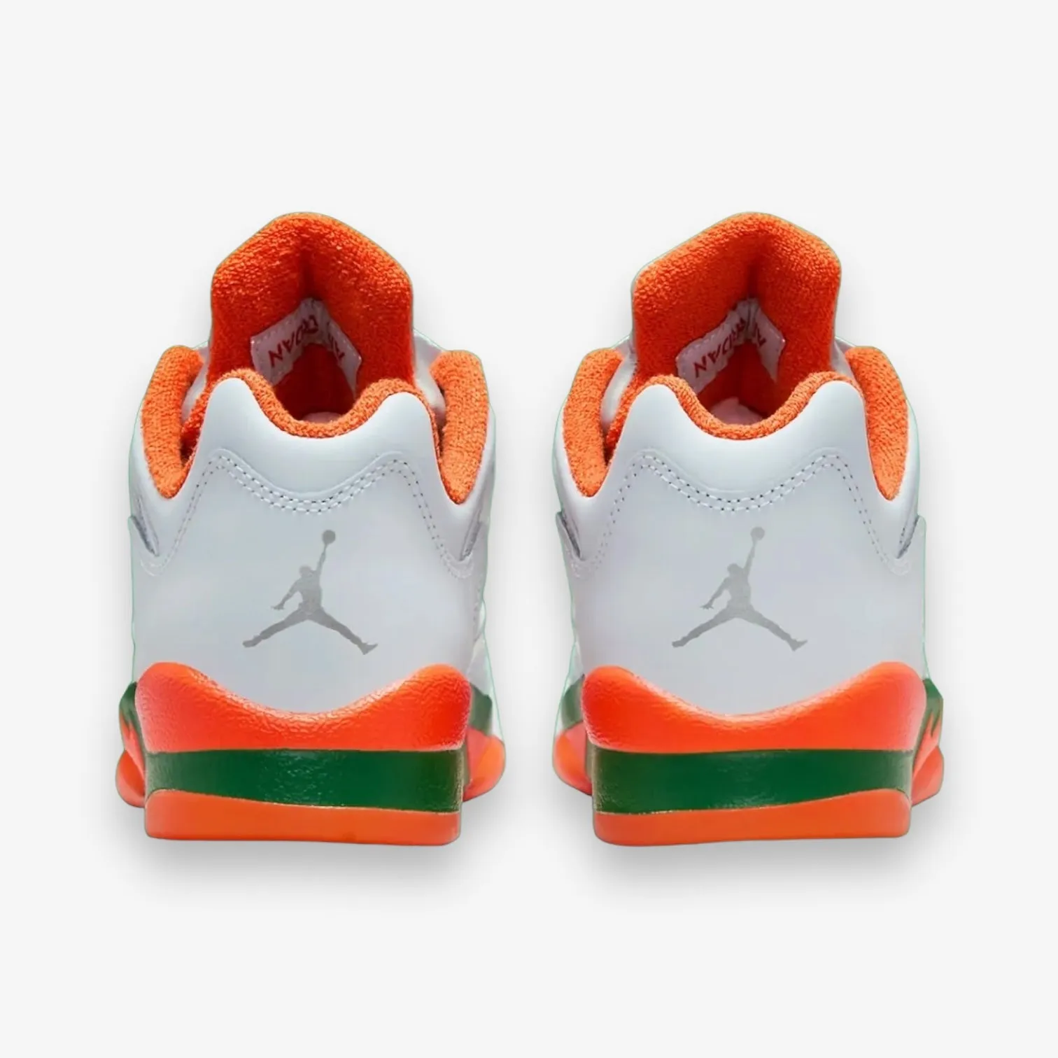 Jordan 5 Retro Low (GS) Football Grey Brilliant Orange FQ1293-018