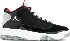 Jordan Max Aura 2 Black Cement Sneakers, black