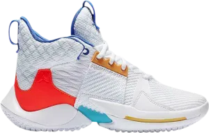 Jordan Why Not Zer0.2 GS OKC Home sneakers, white