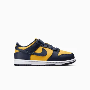 Kid's Dunk Low "Michigan" Pre School