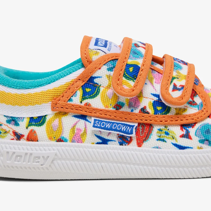 Kip & Co x Volley Fishy Business International Junior Kids Sneaker