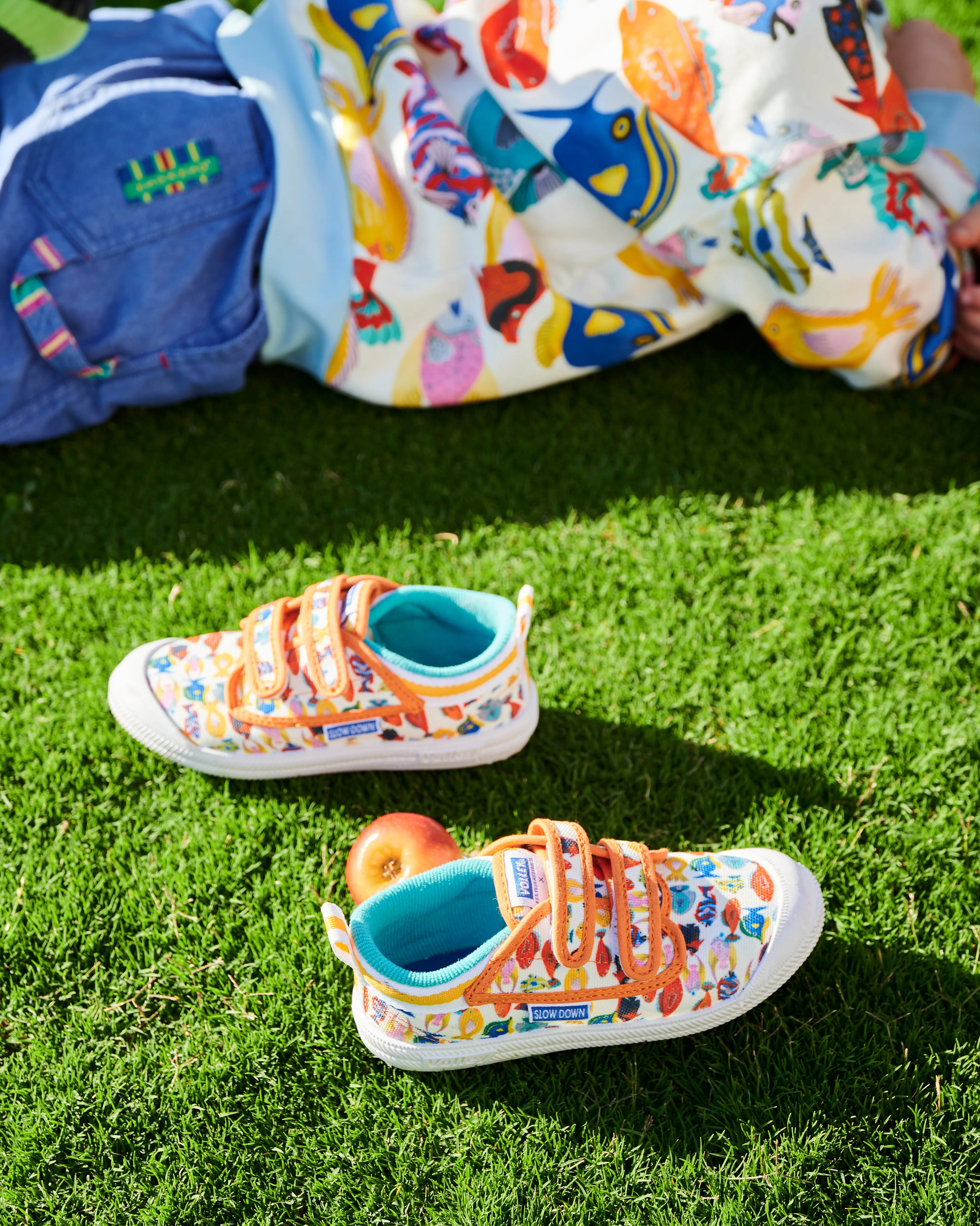 Kip & Co x Volley Fishy Business International Junior Kids Sneaker