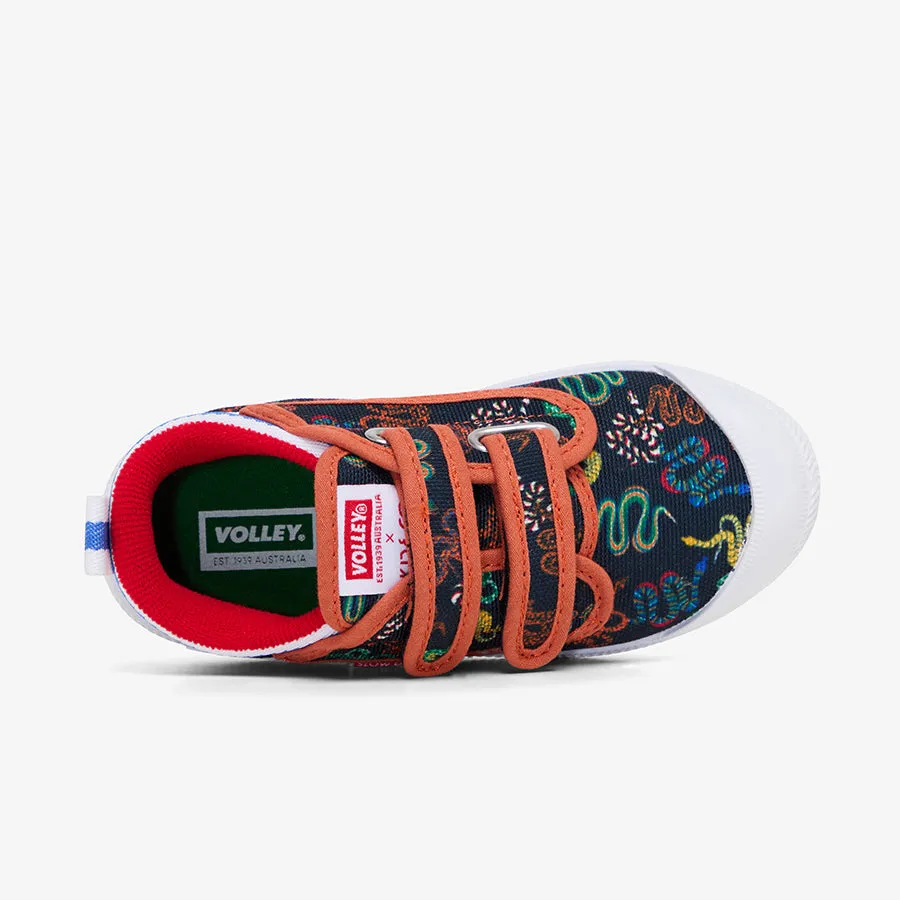 Kip & Co x Volley Snake Pit International Junior Kids Sneaker