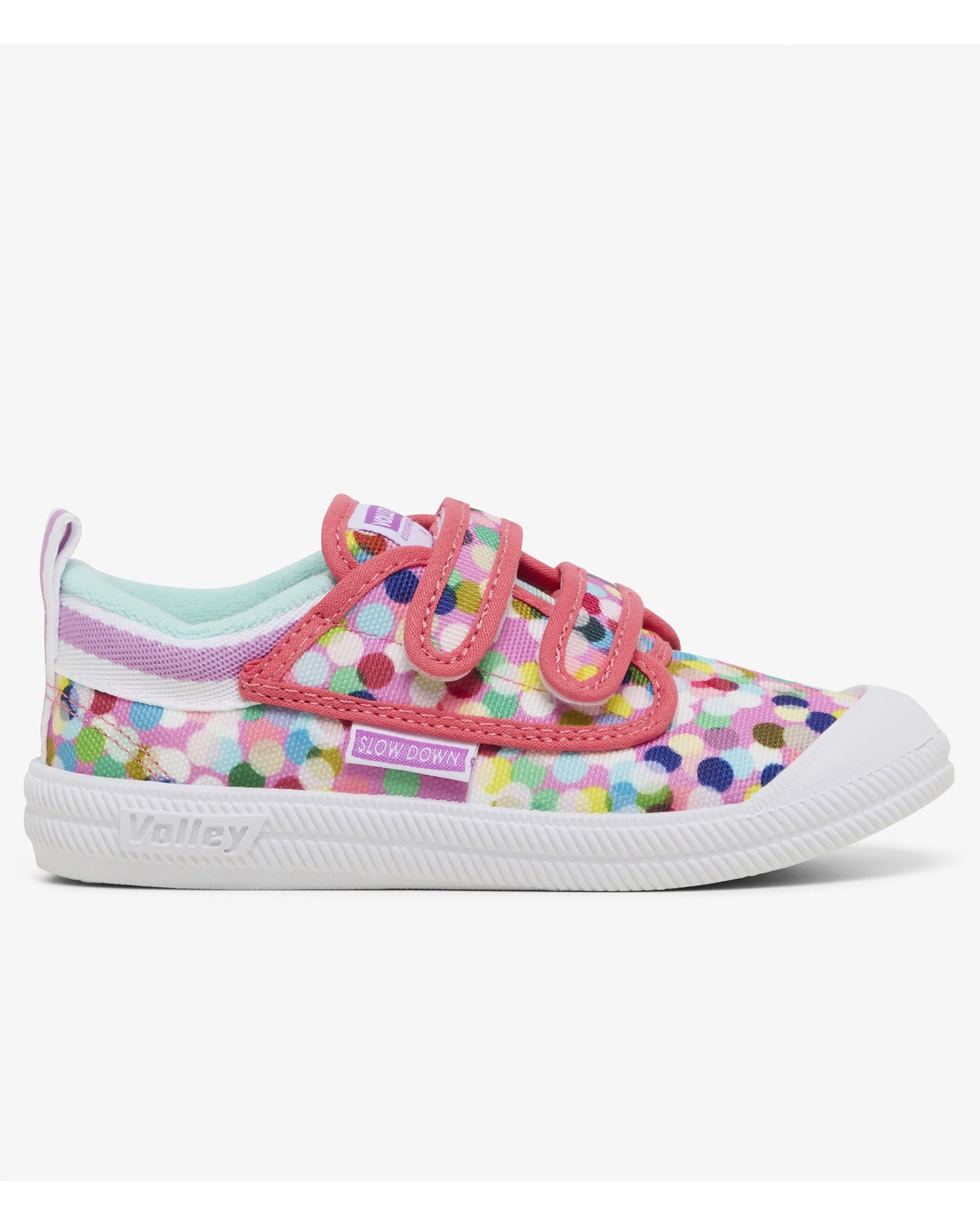 Kip&Co x Volley Confetti Pink International Junior Kids Sneaker