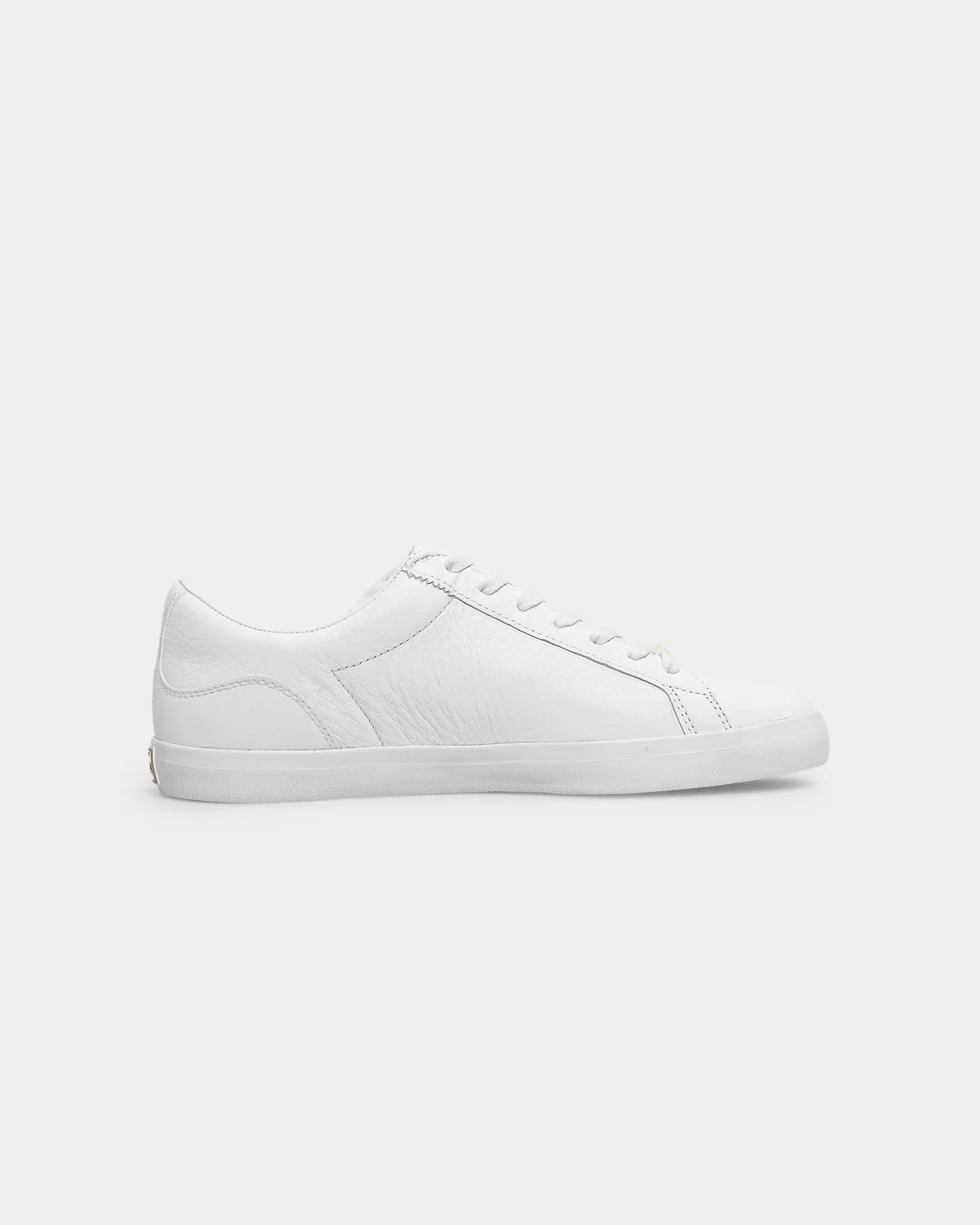 Lacoste Lerond Leather and Synthetic Sneaker White/White