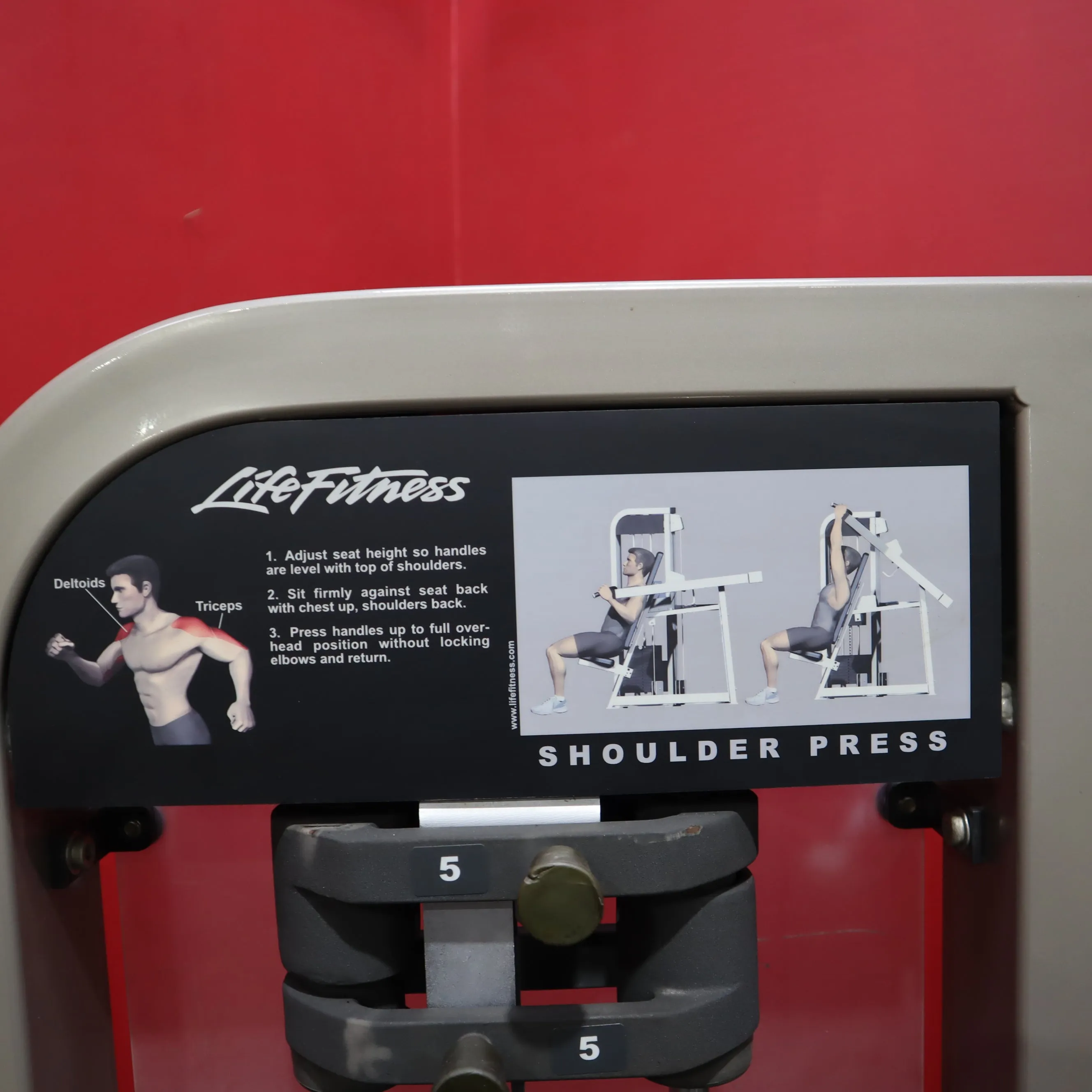 Life Fitness Pro2 Shoulder Press (Refurbished)