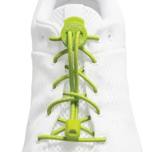 Lock Laces Original No-Tie Shoelaces - Sour Apple Green