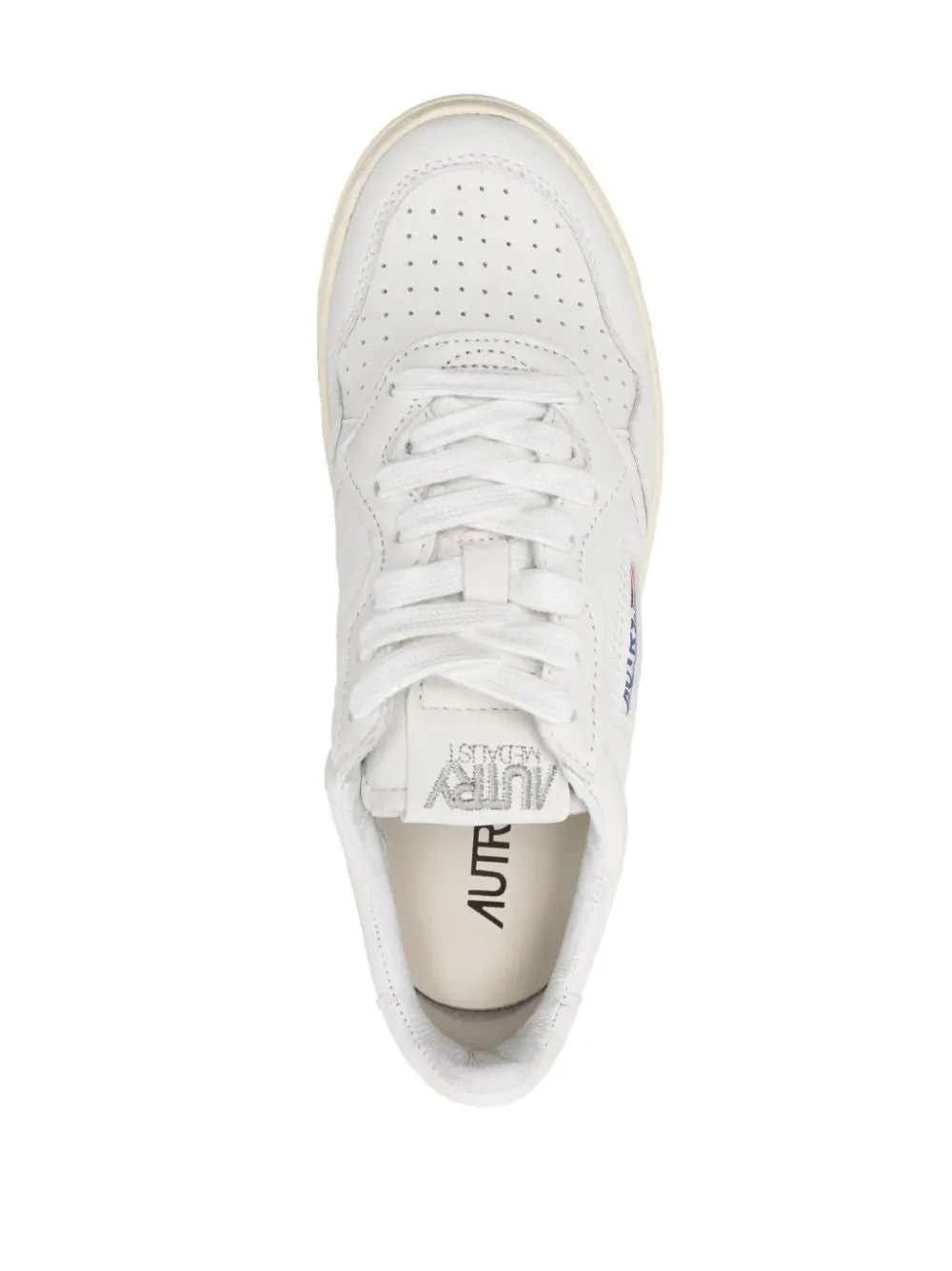 logo-patch low-top sneakers