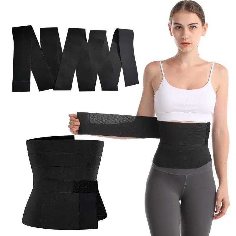 LovelyRLovely Yoga Long Velcro Elastic Abdominal Belt