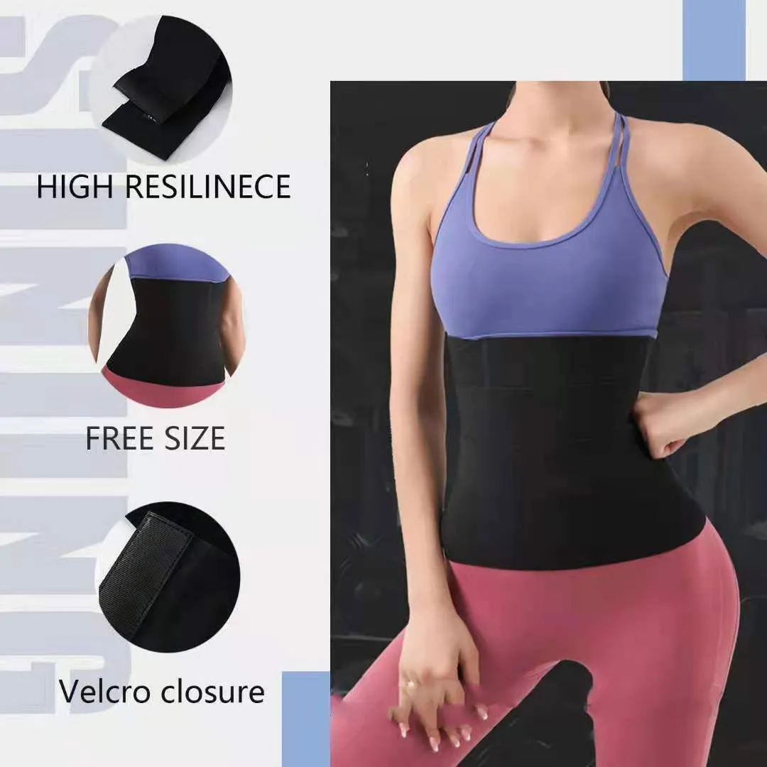 LovelyRLovely Yoga Long Velcro Elastic Abdominal Belt