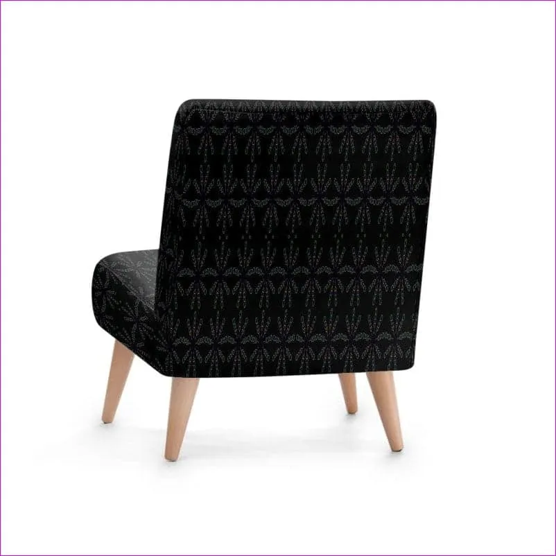 Mandala Black Occasional Chair