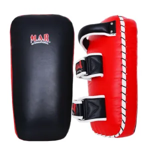 MAR-203 | Red Black IPPON Heavy Genuine Leather Thai Pad