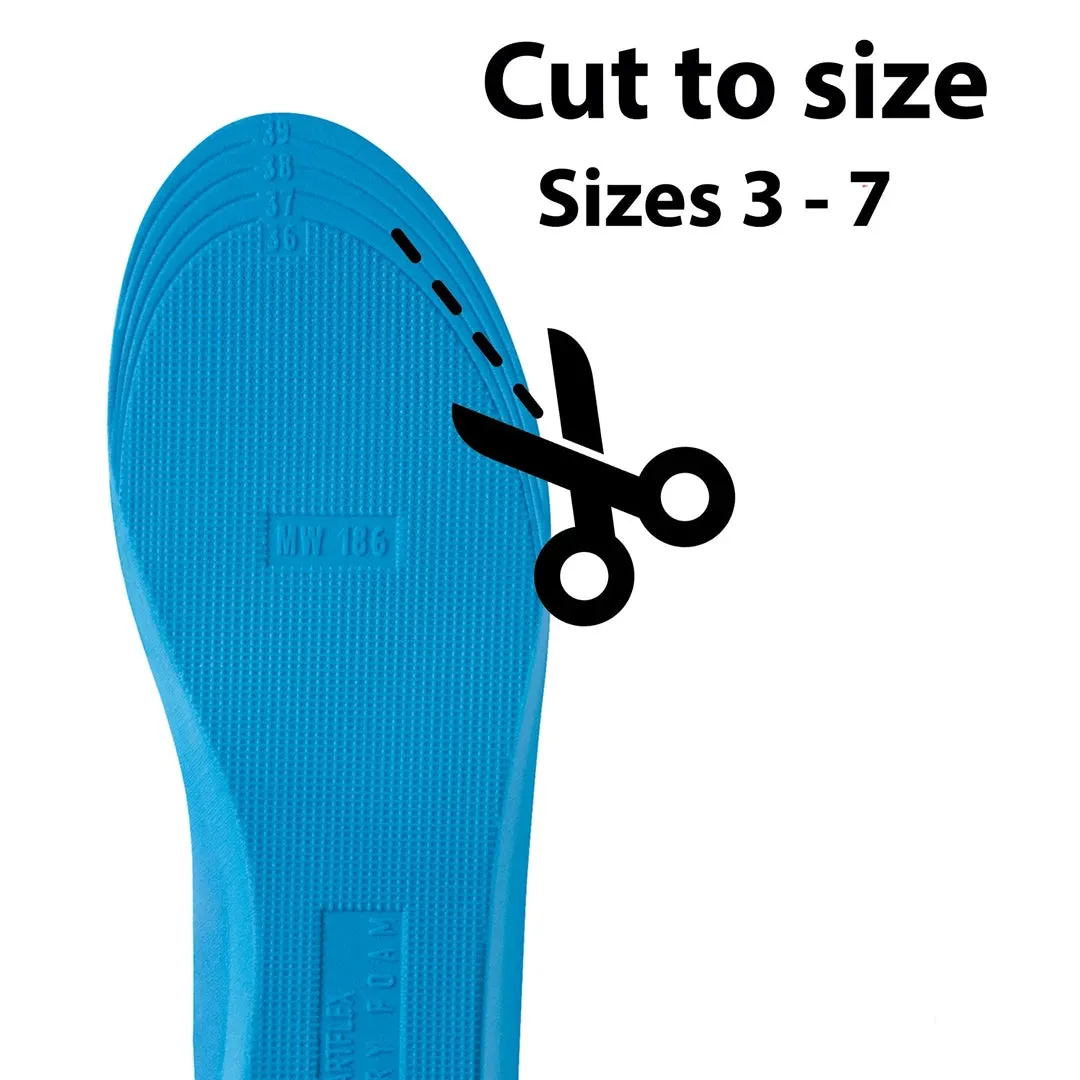 Memory Foam Insoles Cushioned Comfort Footbed