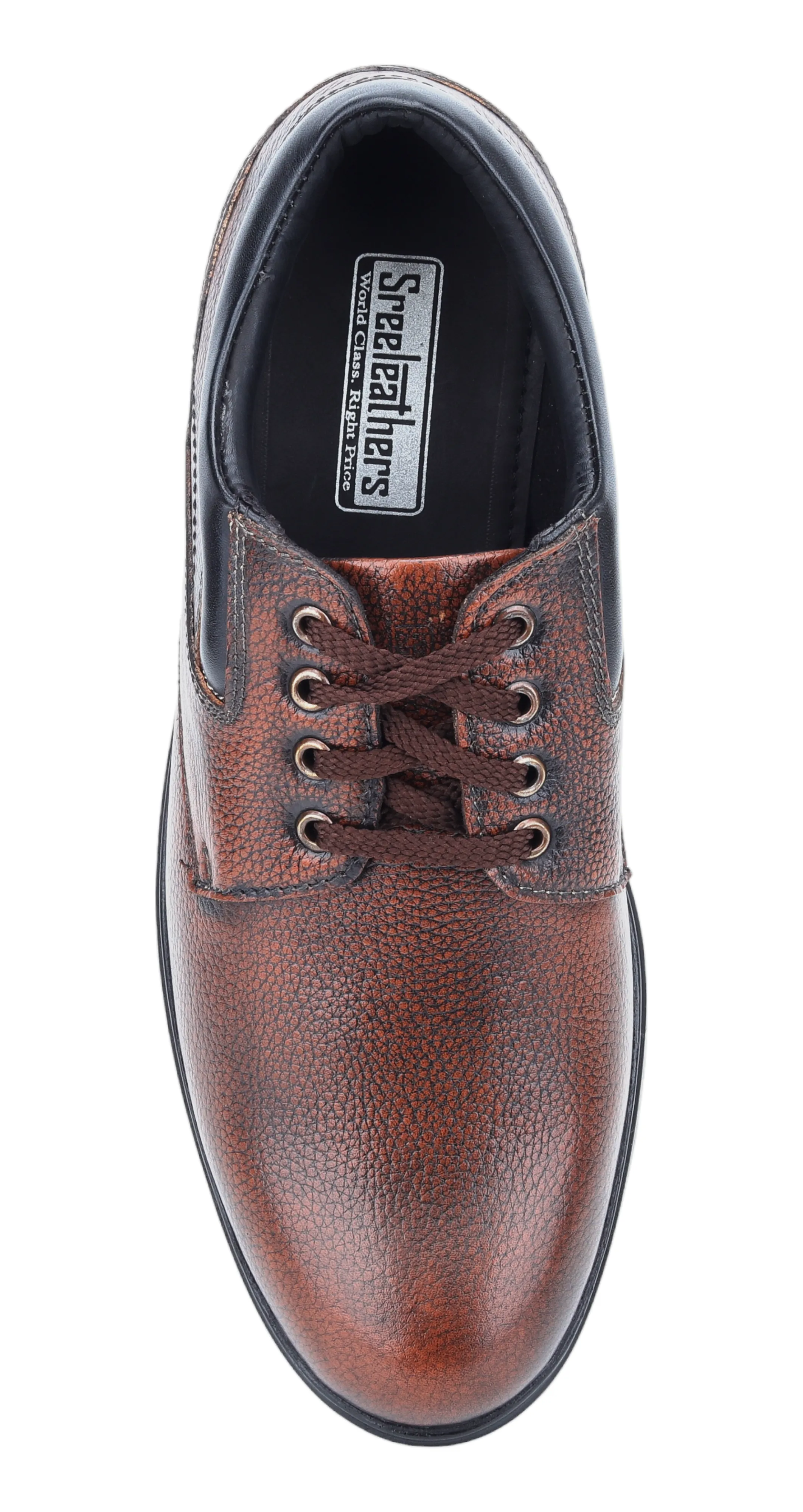 Mens Leather Casual Shoe 38009