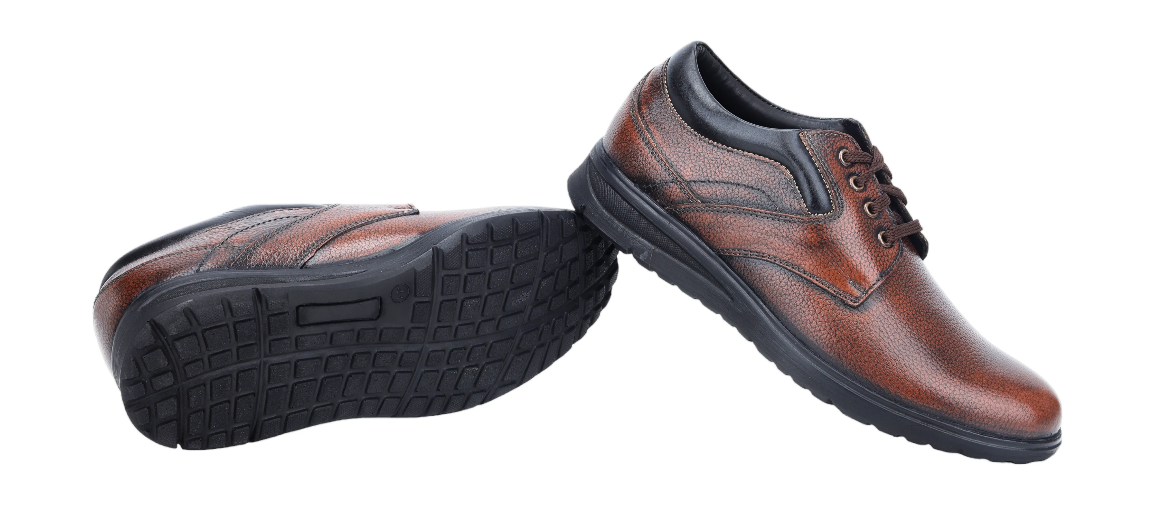 Mens Leather Casual Shoe 38009