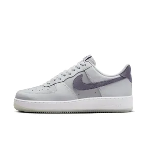 Men's Nike Air Force 1 '07 Lv8-PURE PLATINUM/LIGHT CARBON-WOLF GREY