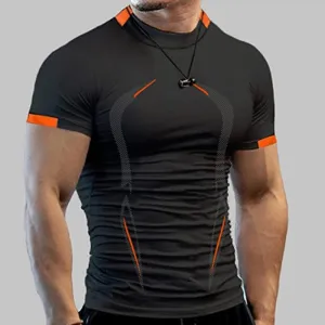 Men's summer fitness t-shirt