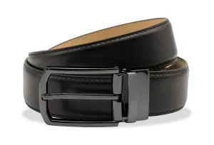 Milagro Belt Black - Black Buckle