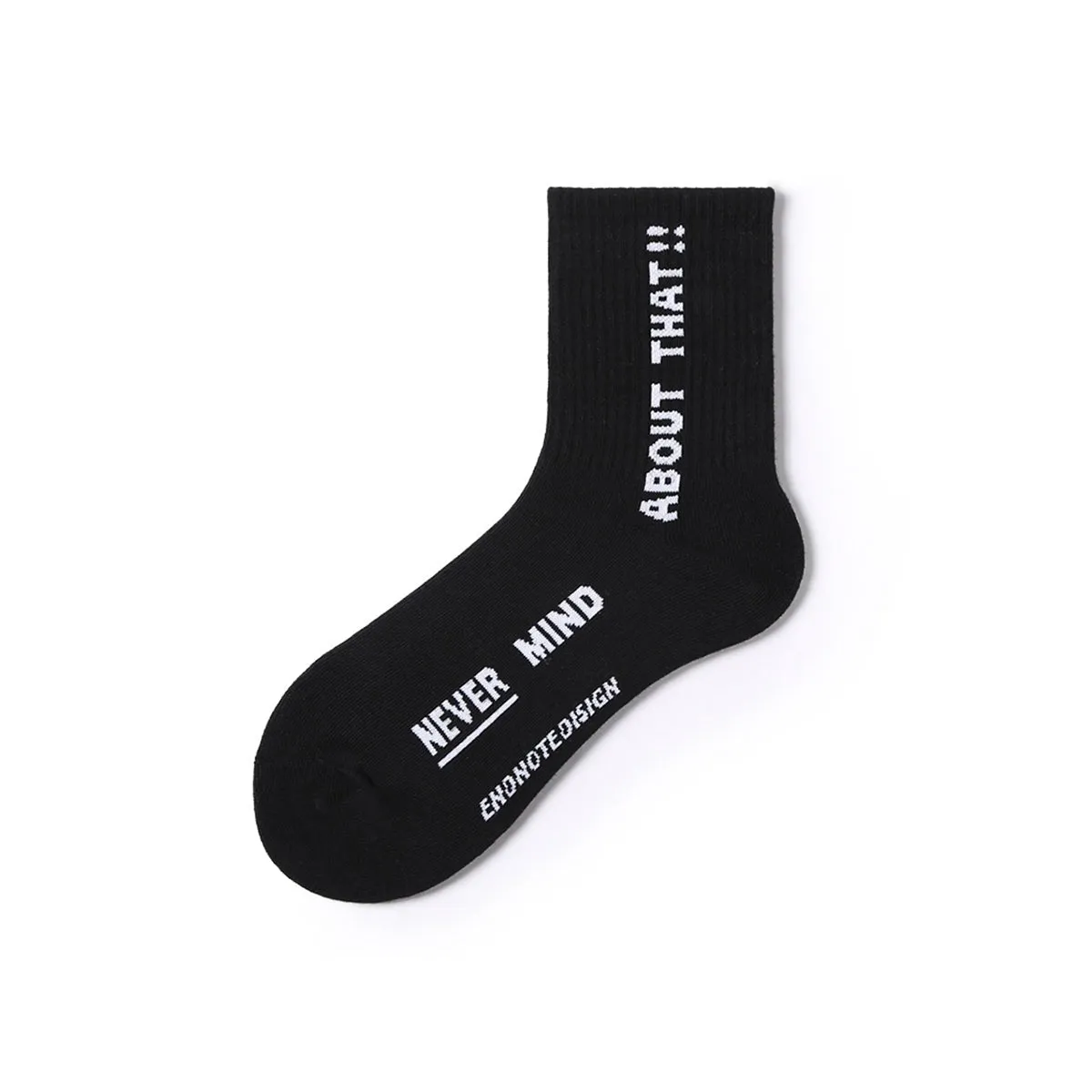 Never Mind All-season Unisex 5pcs Crew Socks Set