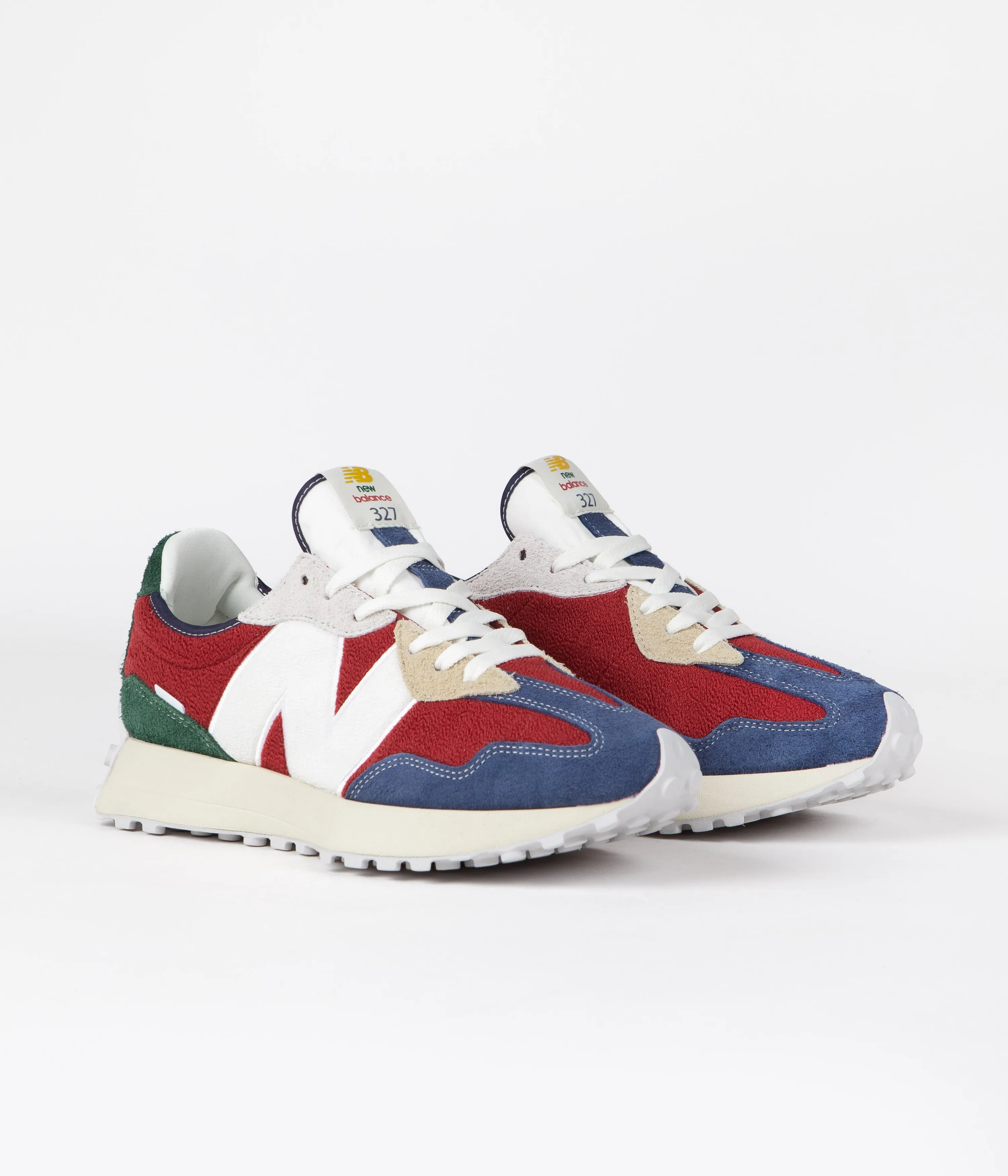 New Balance 327 Shoes - Crimson